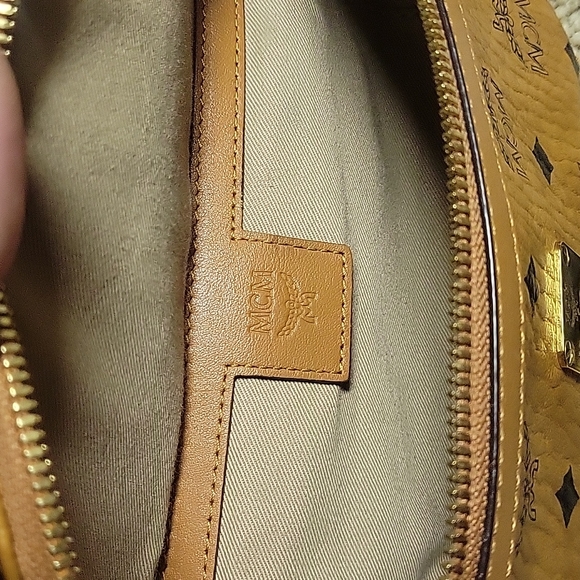 Mcm cognac small bag - Picture 4 of 6